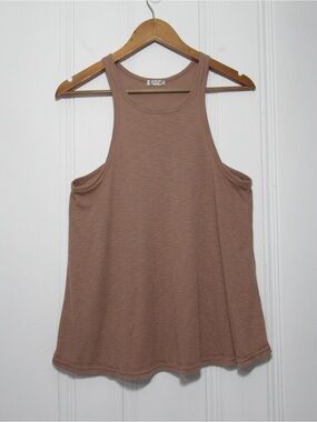 Free People Intimately Racerback Scoop Neck Ribbed Tank Top Size Medium